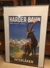 Originalplakat Harder-Bahn